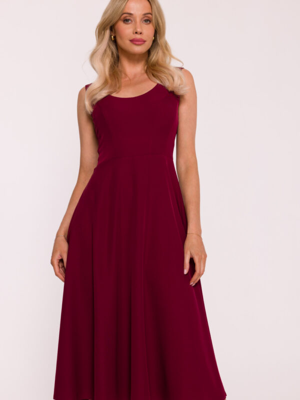 Sukienka Model S424 Bordo - Stylove