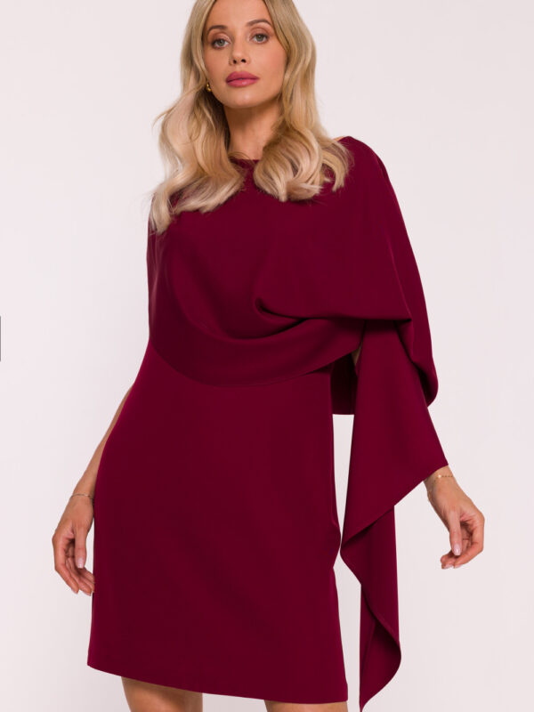 Sukienka Model S423 Bordo - Stylove