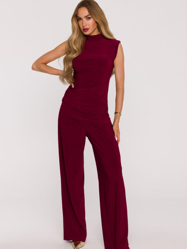 Spodnie Komplet Model MOE890 Bordo - Moe
