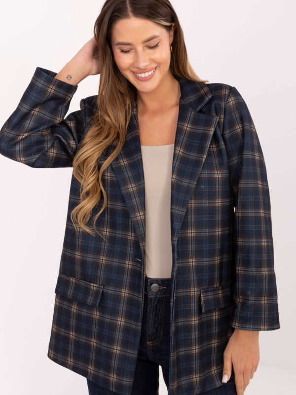 Marynarka Model IT-MA-21739.16P Navy - Italy Moda