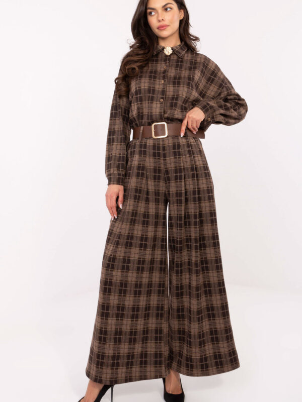 Spodnie Damskie Model IT-SP-GT190115.14P Brown - Italy Moda