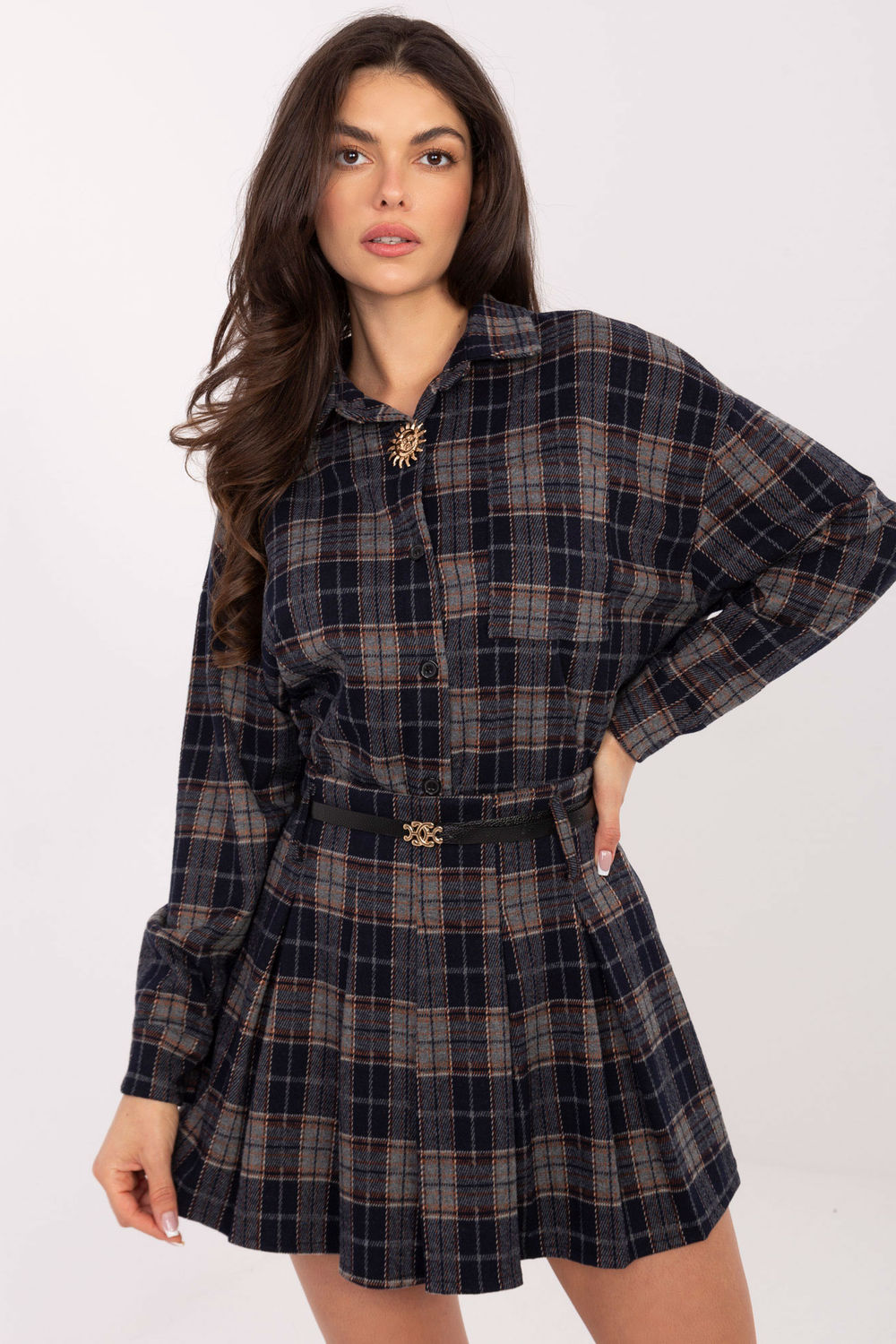 Spódnica Model IT-SD-GT560109.18P Navy - Italy Moda