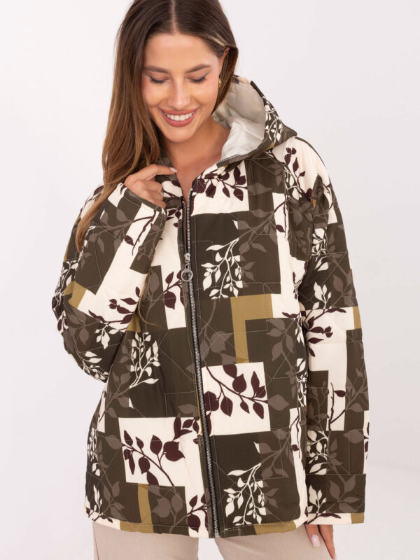 Kurtka Damska Model IT-KR-21685.23 Khaki - Italy Moda