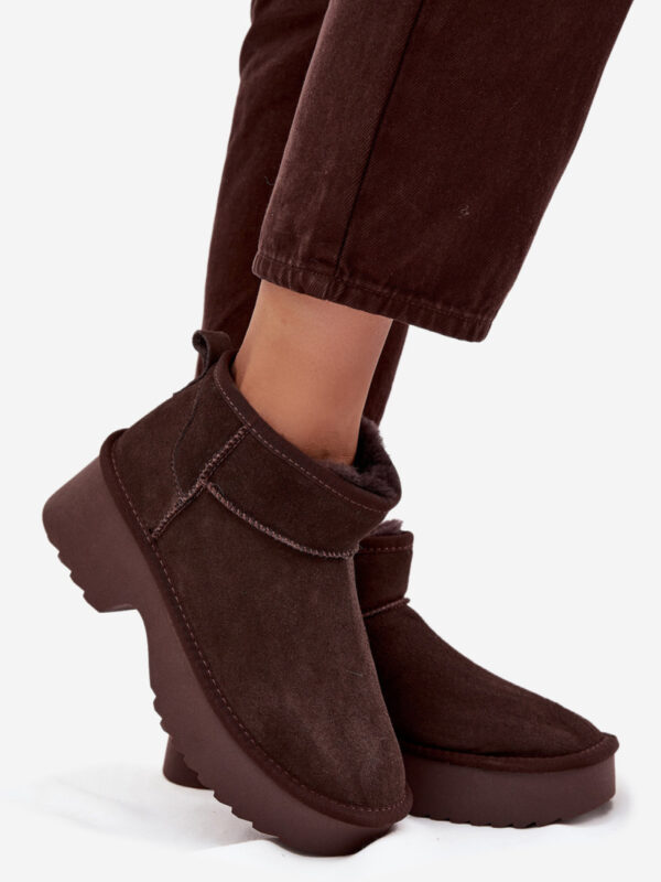 Śniegowce Model Milora W5878 Czekolada - Step in style