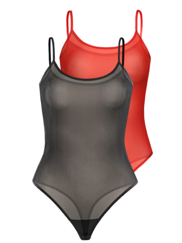 Komplet Body Model Sophi 2433-2 Black/Red - Teyli