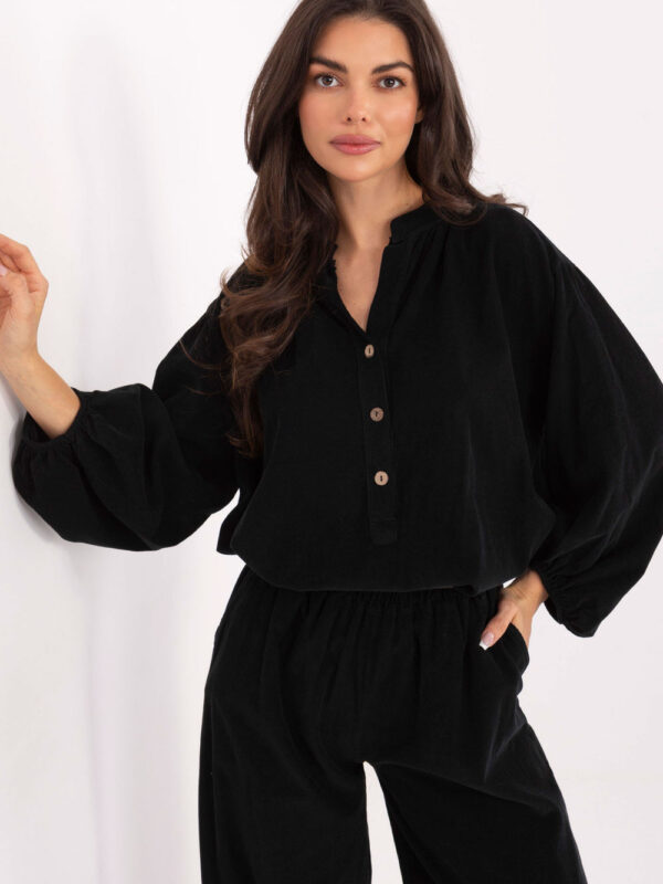 Bluzka Model IT-KS-233607.63 Black - Italy Moda