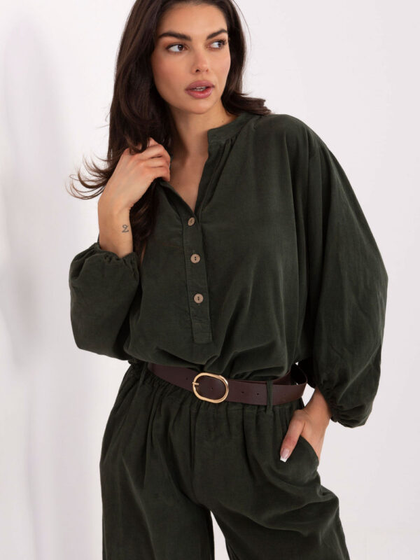 Bluzka Model IT-KS-233607.63 Khaki - Italy Moda