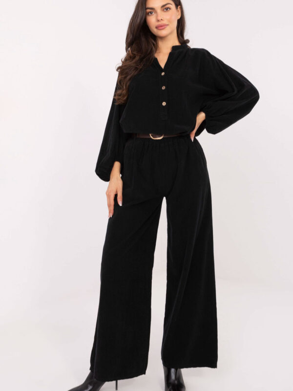 Spodnie Damskie Model IT-SP-25782.73 Black - Italy Moda