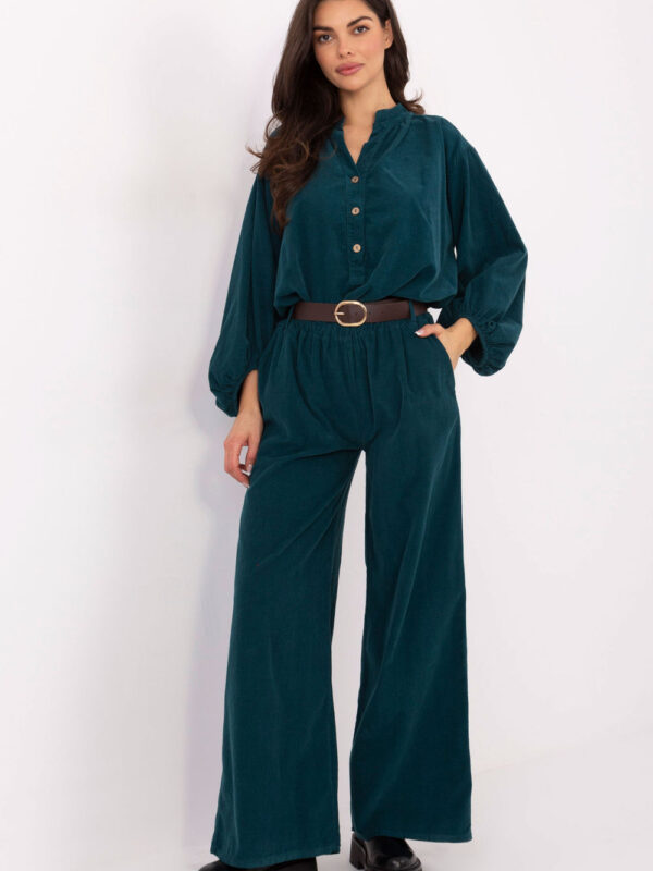 Spodnie Damskie Model IT-SP-25782.73 Morski - Italy Moda