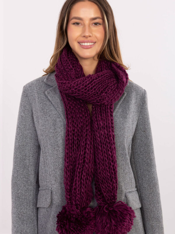 Szalik Model AT-SZ-S-2203.87 Dark Violet - AT
