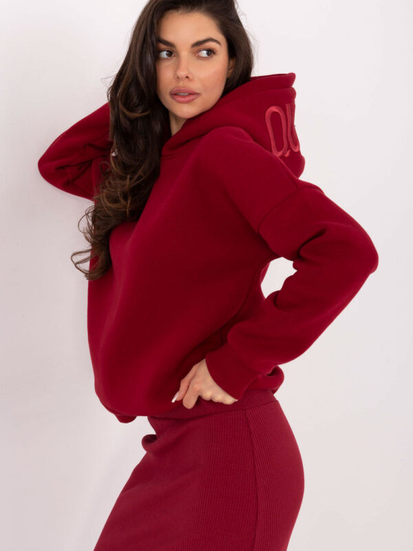 Bluza Damska Model RV-BL-A1006.27 Bordo - Relevance