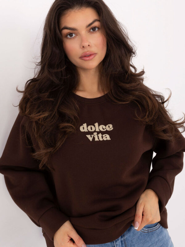 Bluza Damska Model MJ-BL-H2525.66 Dark Brown - Factory Price