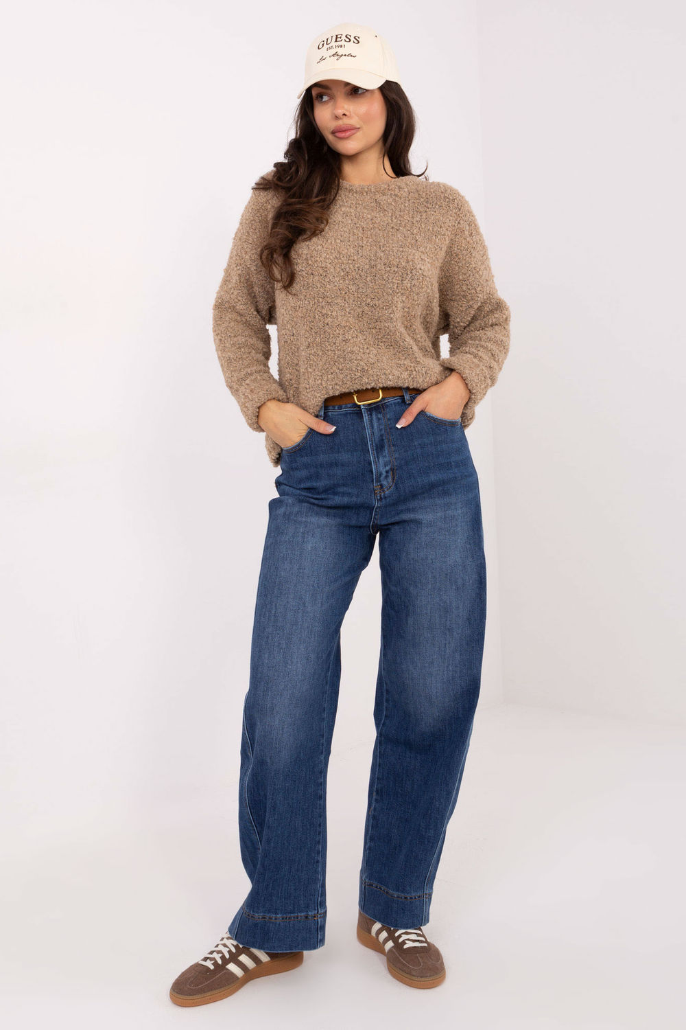 Spodnie Jeansy Damskie Model VM-SP-BS1013-3B.19P Dark Blue - Factory Price