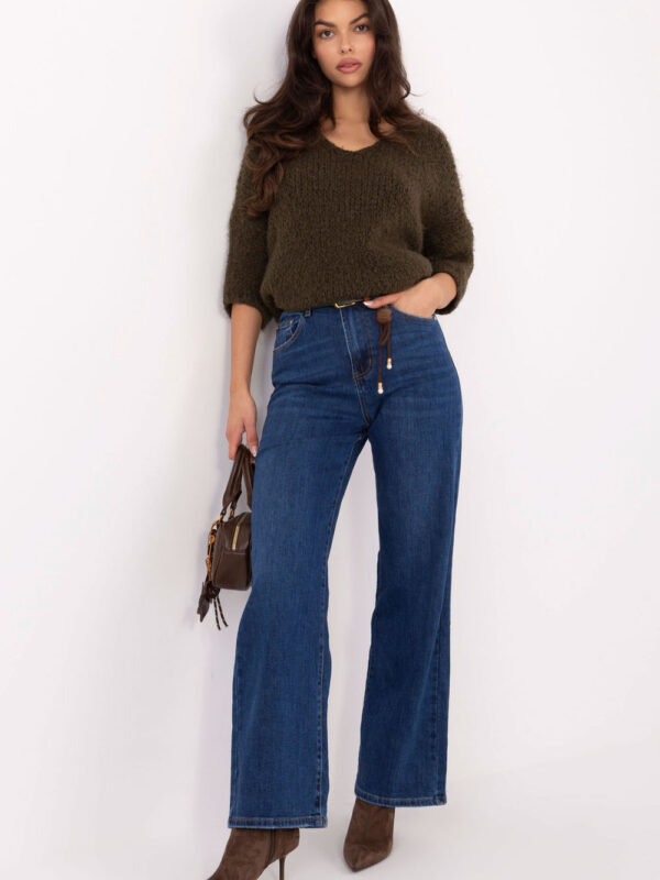 Spodnie Jeansy Damskie Model VM-SP-BQ1787-3.01P Dark Blue - Factory Price