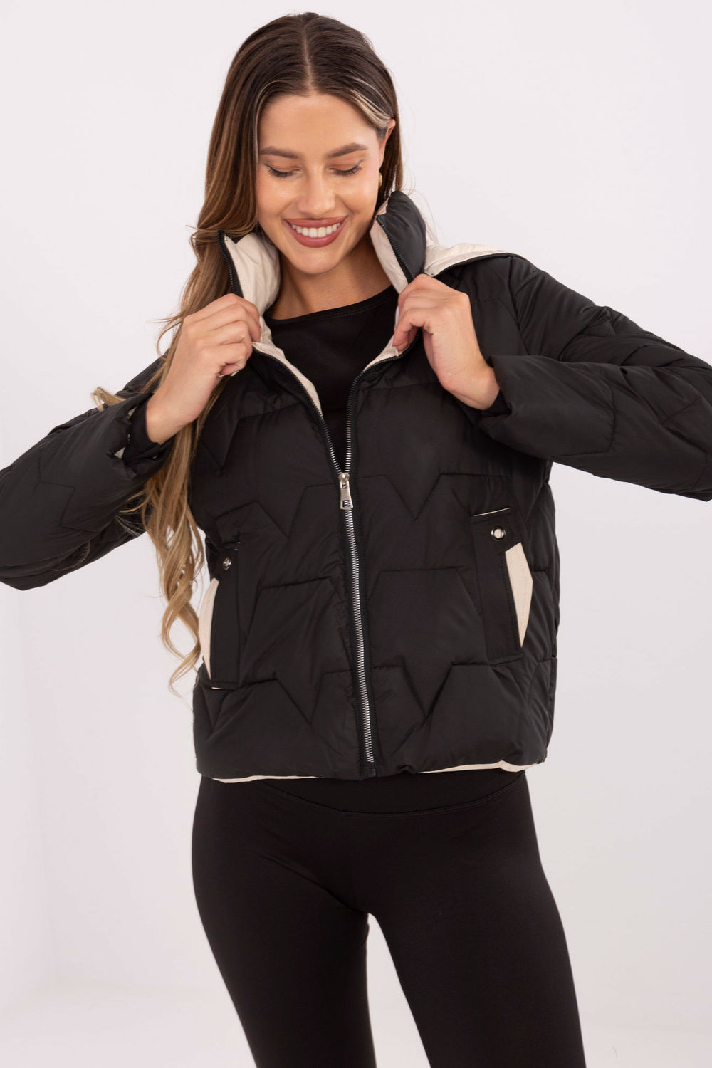 Kurtka Damska Model MBM-KR-2522.31 Black - MBM
