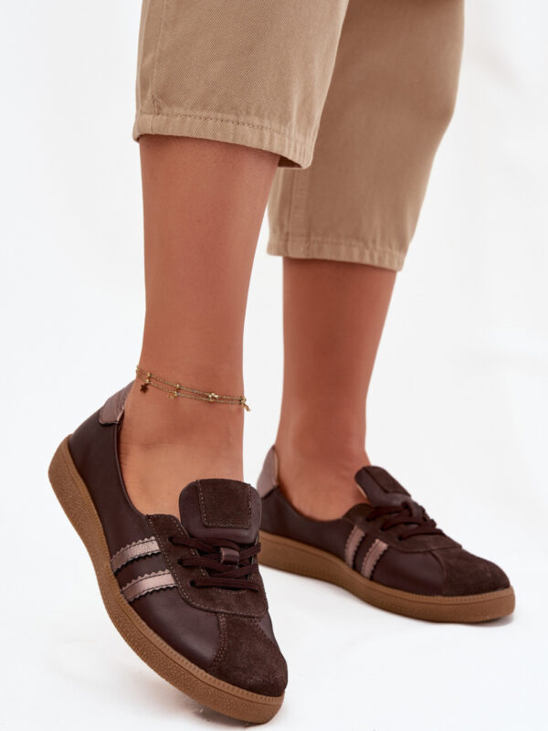 Półbuty Model Zazoo N1341 Czekolada - Step in style