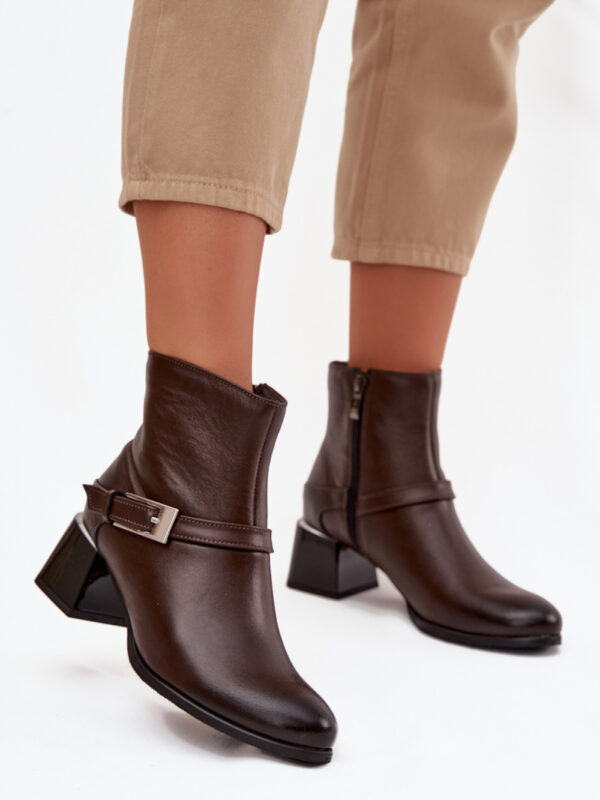 Botki Model Zazoo 60562 Czekolada - Step in style
