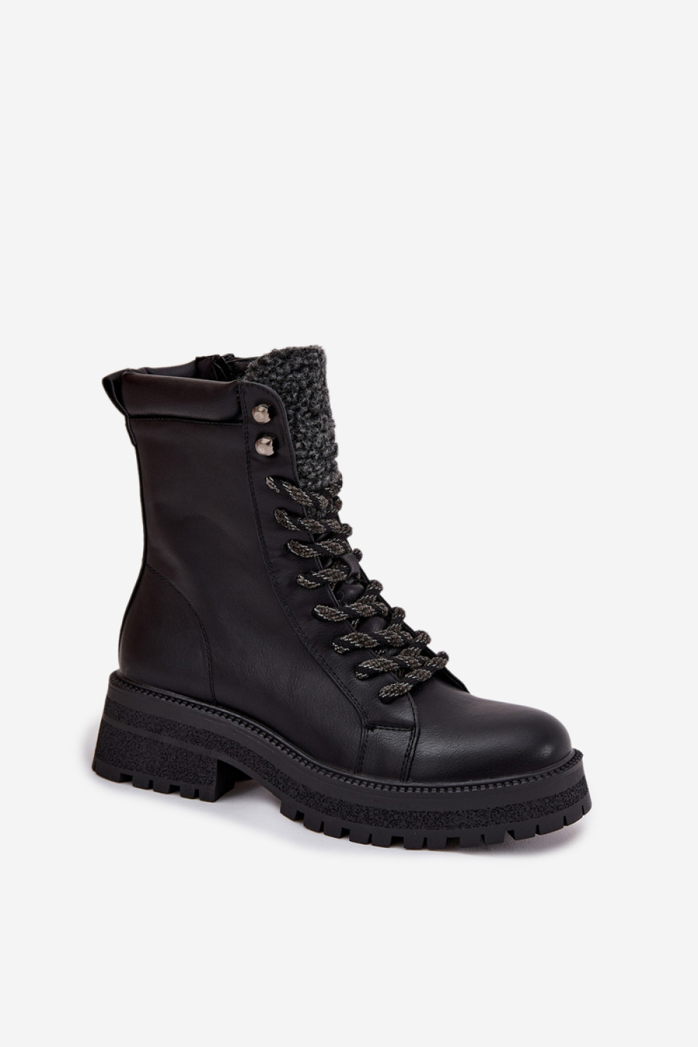 Trapery Model Bellora JH28077 Black - Step in style