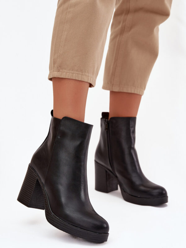 Botki Model Ryselle JH23-97 Black - Step in style