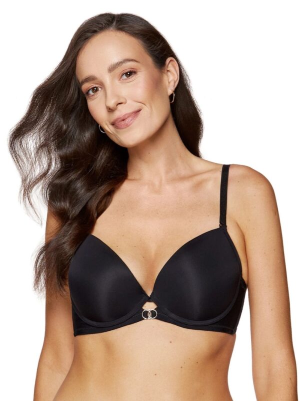 Biustonosz push up Biustonosz Push-up Model Melody B5 Black - Gorteks