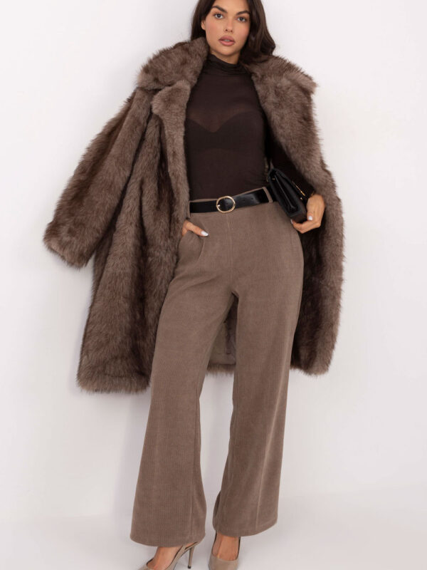 Spodnie Damskie Model IT-SP-FL8252.18P Dark Beige - Italy Moda