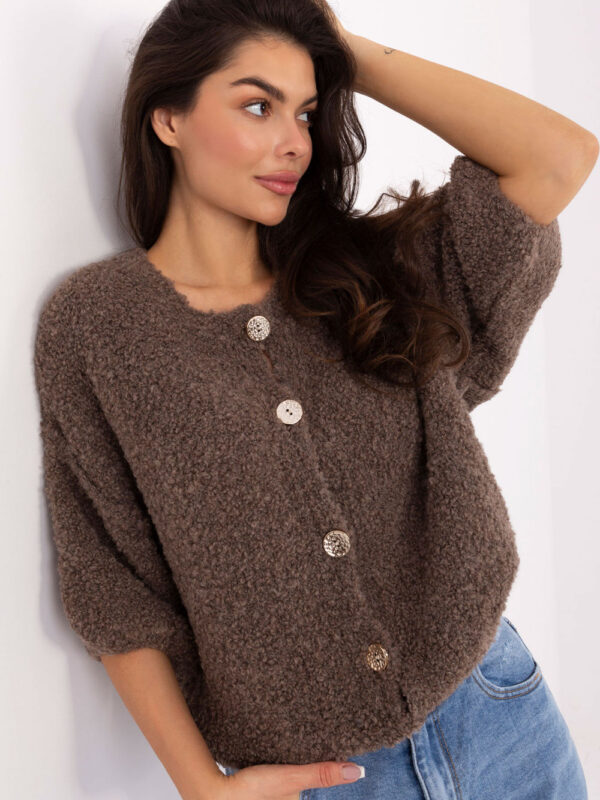Sweter Damski Model IT-SW-72987.00 Dark Beige - Italy Moda