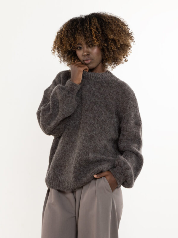 Sweter Damski Model A757 Taupe - awama