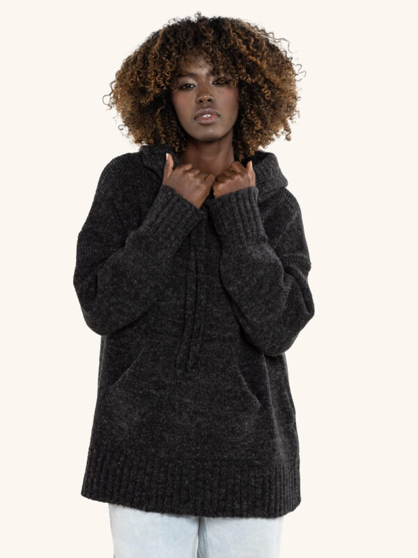 Sweter Damski Model A755 Grafit - awama