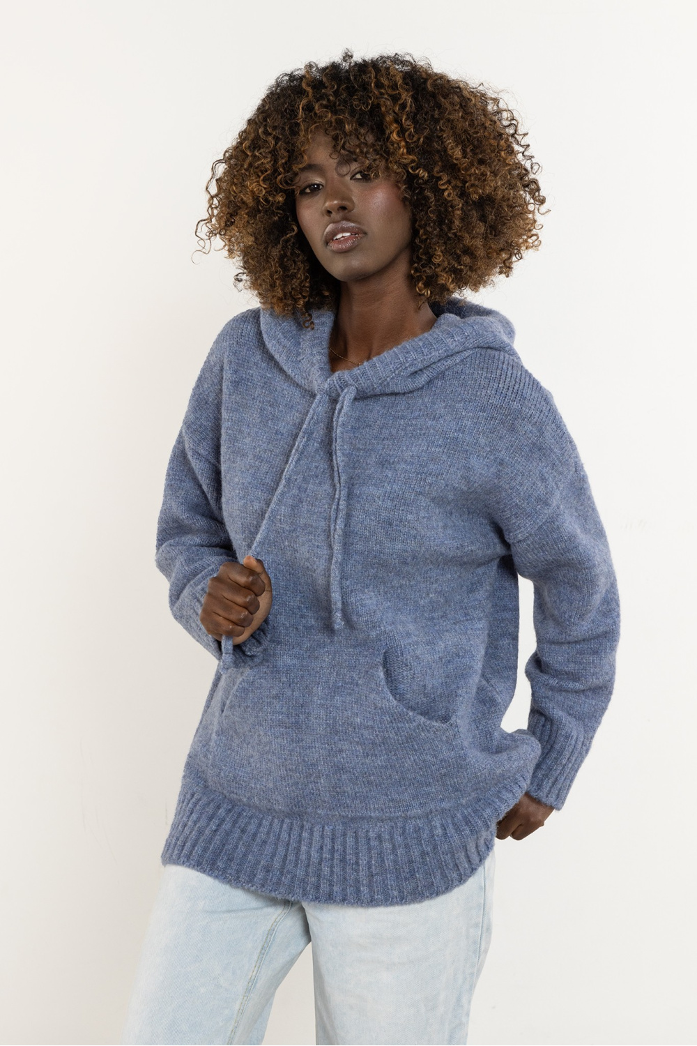 Sweter Damski Model A755 Blue - awama