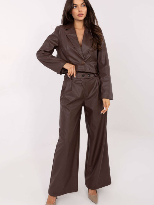Spodnie Damskie Model IT-SP-FL9020.02P Brown - Rue Paris