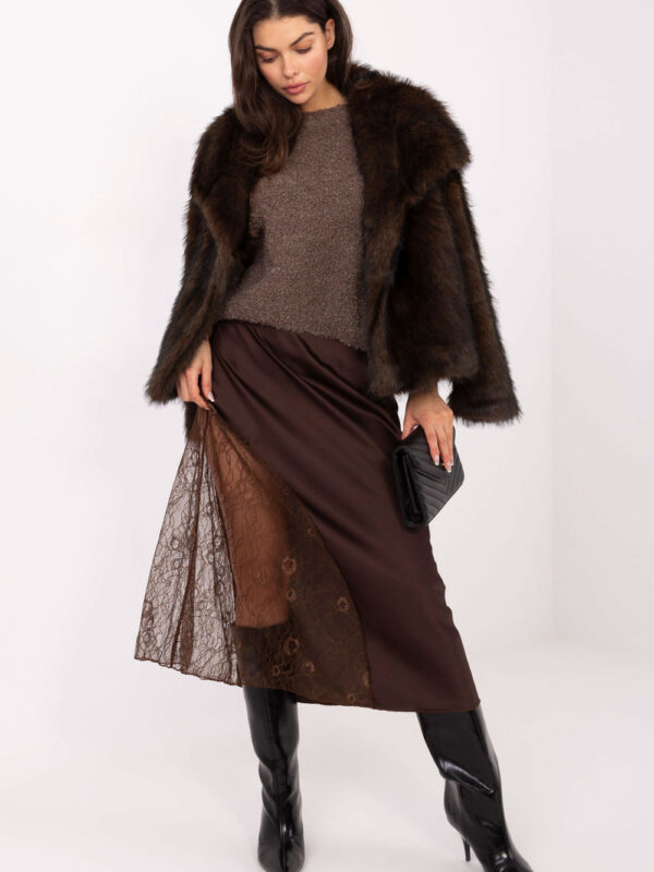 Spódnica Model MI-SD-3287.36 Brown - Rue Paris