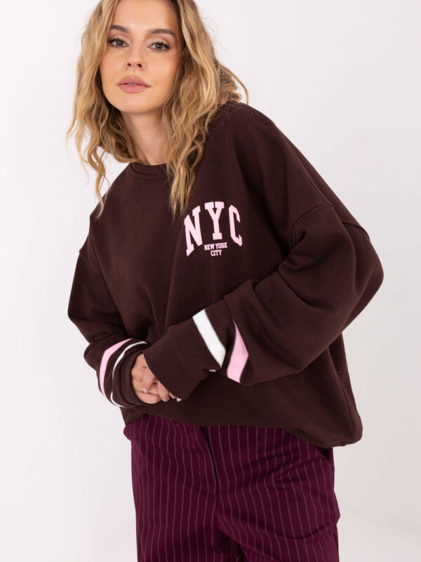 Bluza Damska Model MJ-BL-H2496.27 Dark Brown - Factory Price