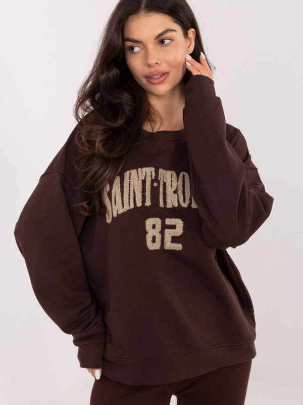 Bluza Damska Model MJ-BL-H2477.16 Dark Brown - Factory Price