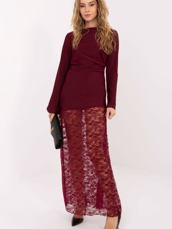 Sukienka Model MI-SK-3310.63 Bordo - Italy Moda