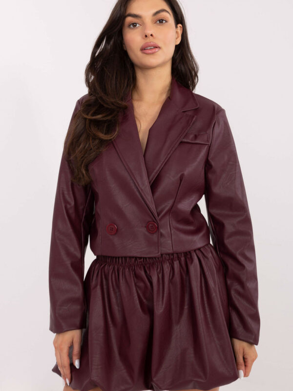 Spódnica Model IT-SD-FL9791.17P Bordo - Italy Moda