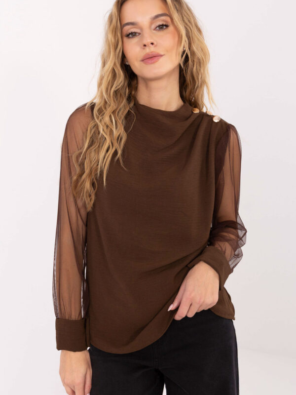 Bluzka Model MI-BZ-278519.03X Brown - Italy Moda