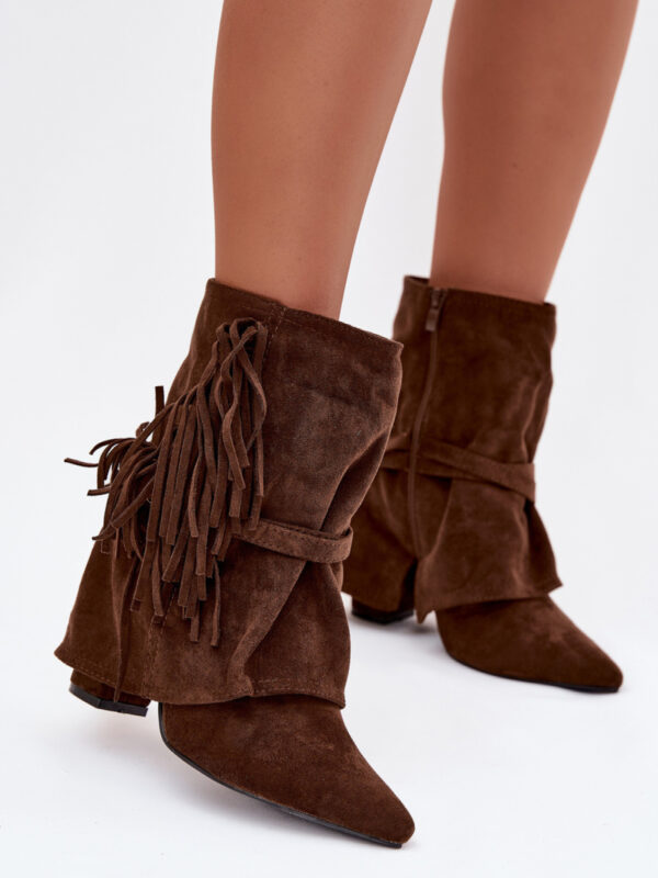 Botki Model Evelisse 2517A Brown - Step in style