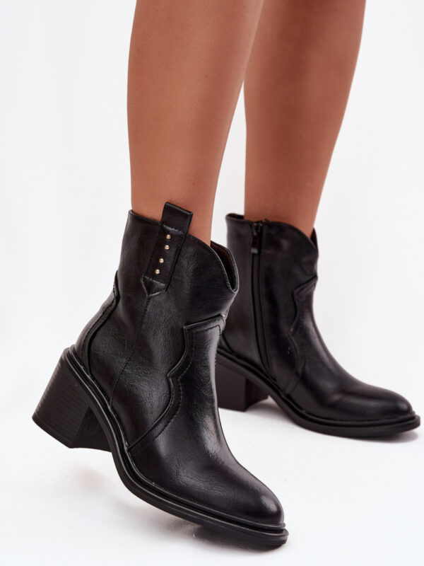 Botki Model Brilynn 1675 Black - Step in style