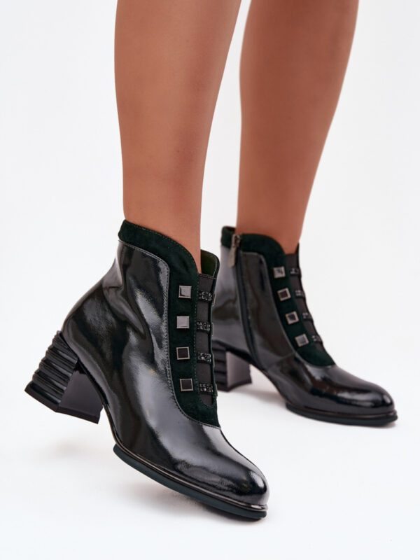 Botki Model DA CR52-696 Dark Green - Step in style
