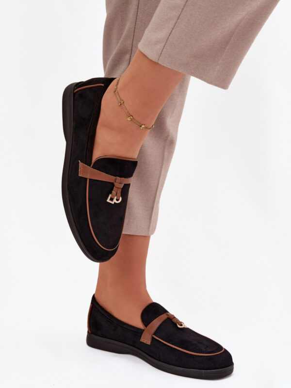 Loafersy Model Darwen QQ-263 Black - Step in style