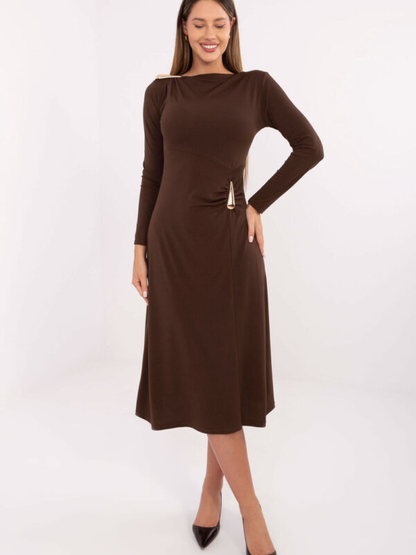 Sukienka Model IT-SK-21900.00 Brown - Italy Moda