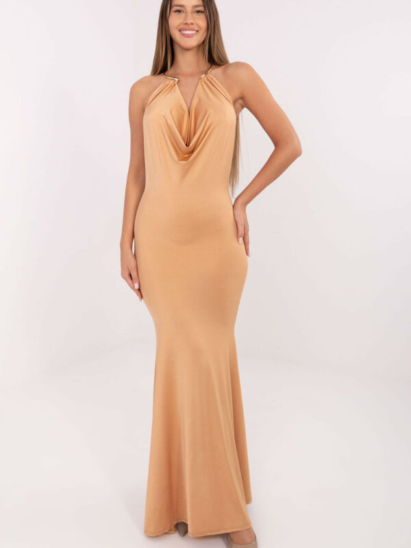Sukienka Model IT-SK-21859.01P Camel - Italy Moda