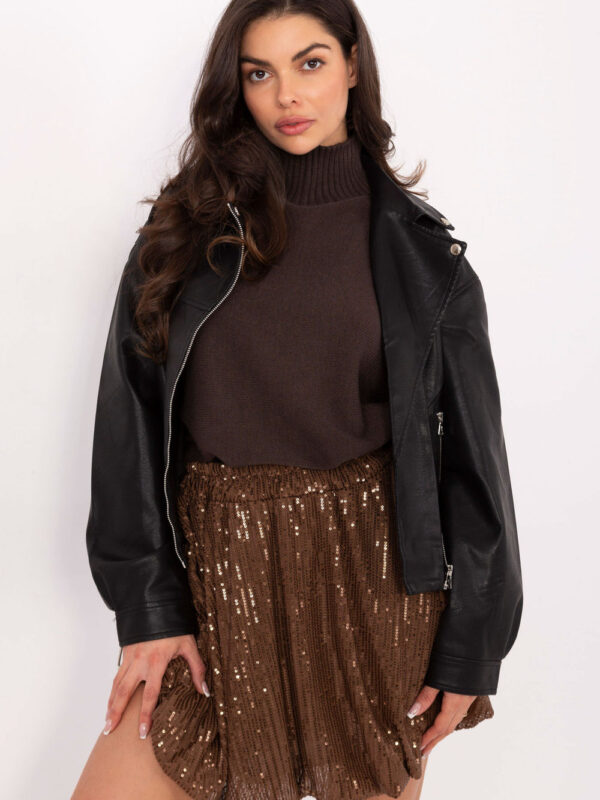 Spódnica Model MI-SD-271360.74 Brown - Italy Moda