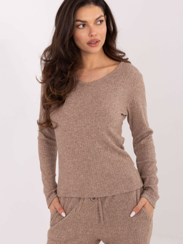 Sweter Damski Model SM-SW-A1568.79 Dark Beige - Factory Price