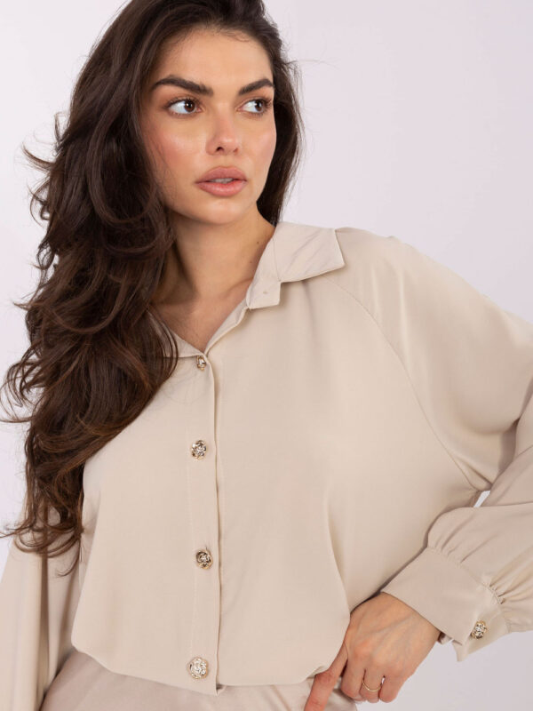 Koszula Damska Model IT-KS-29022.25 Beige - Factory Price