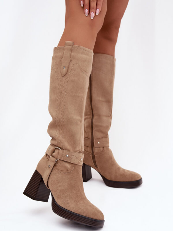 Kozaki Model Alessara 1825 Beige - Step in style