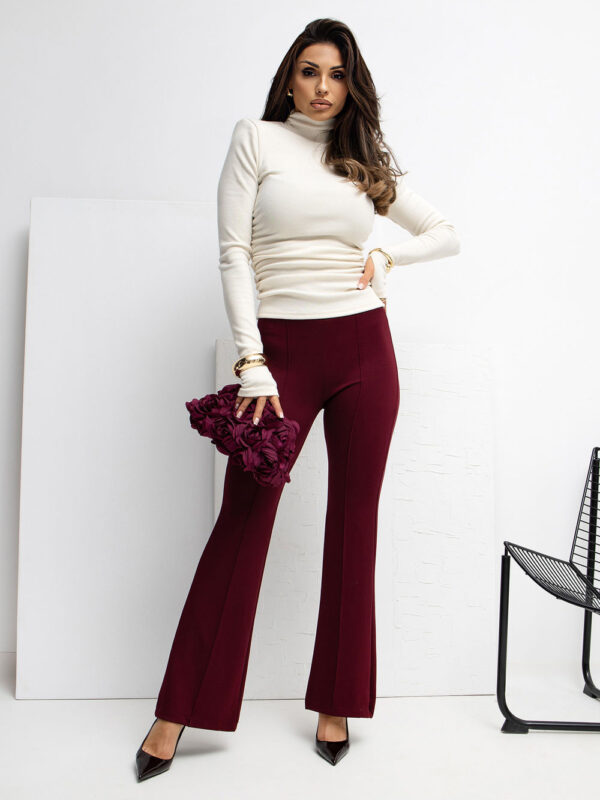 Spodnie Dresowe Model RV-DR-A1060.03P Bordo - Rue Paris