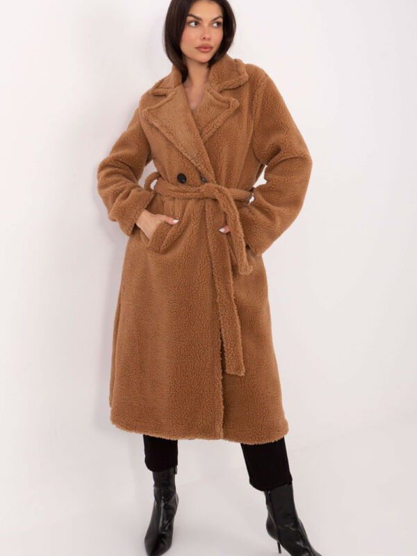 Płaszcz Damski Model IT-PL-97150.26 Camel - Factory Price