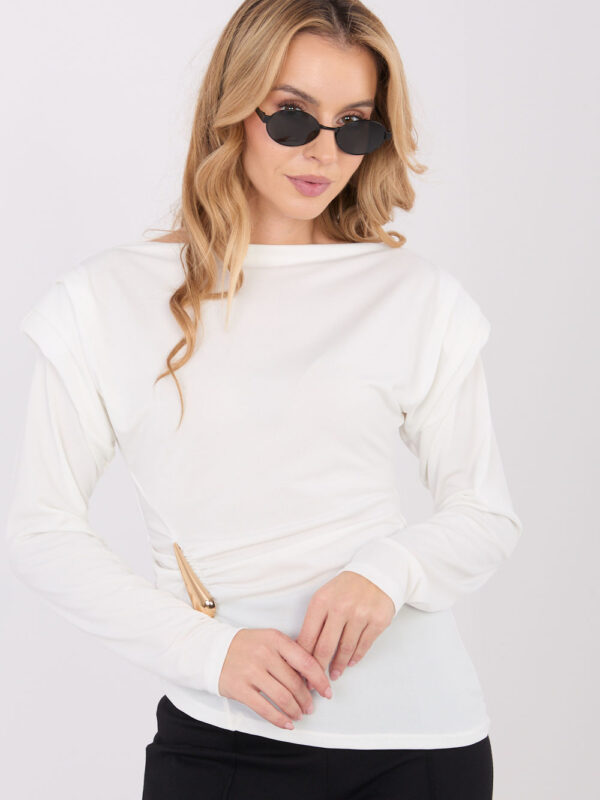 Bluzka Model IT-BZ-21898.12 Ecru - Italy Moda