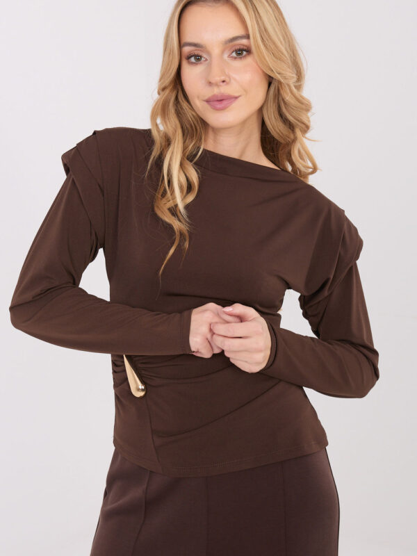 Bluzka Model IT-BZ-21898.12 Brown - Italy Moda